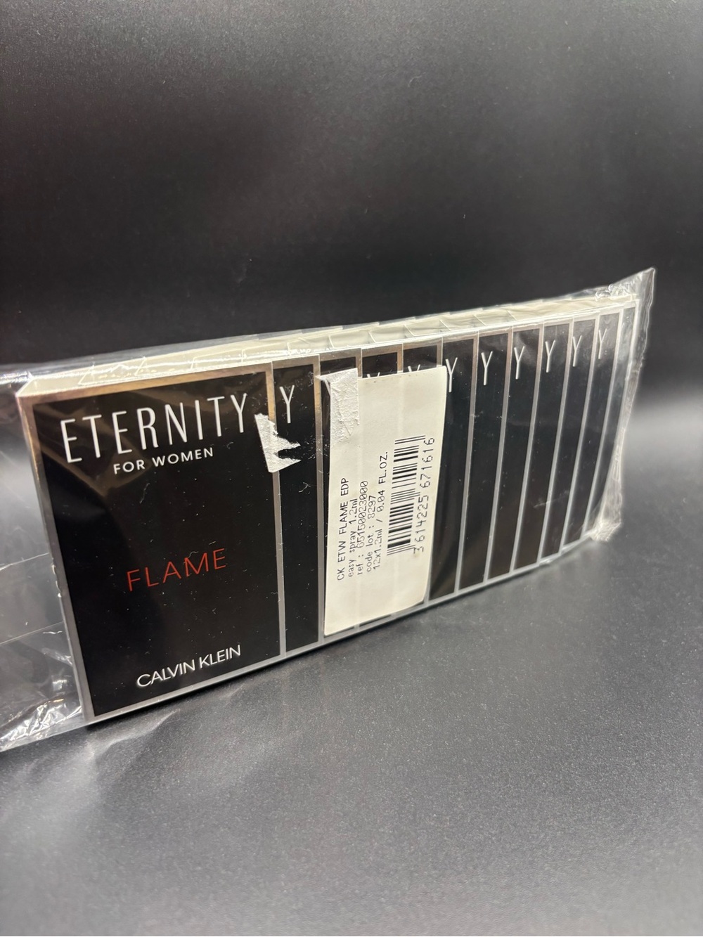 CALVIN KLEIN ETERNITY FLAME FOR WOMEN EDP 1.2ml .04oz x 12 SAMPLES